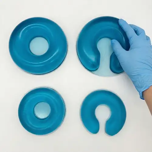 Positionierungslösung: Gel-Positionierungspads / Gel-Positionierer